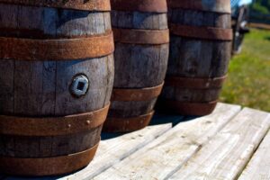 spirits in the barrels