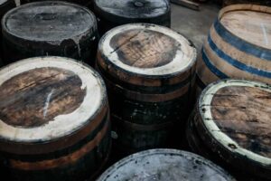 Rum whiskey cask 