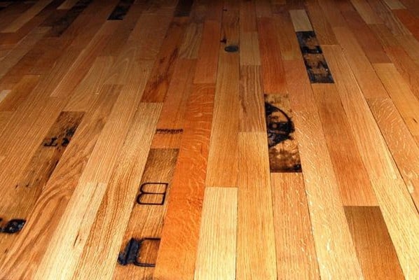 Whiskey Barrel Flooring