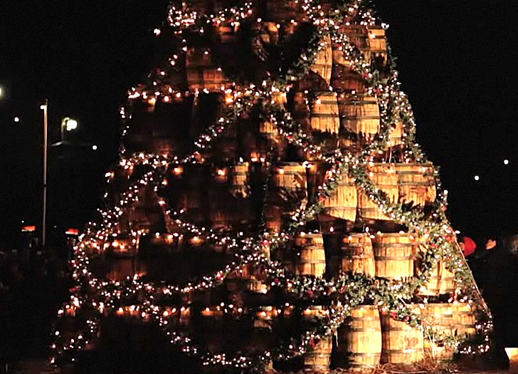 Jack Daniel’s Used Whiskey Barrel Tree