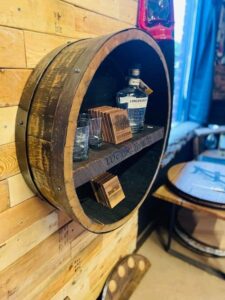 Barrel Wall Shelf 