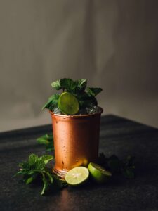 Irish Mule Cocktail- ingredients and recipe