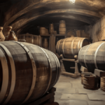 French oak barrels