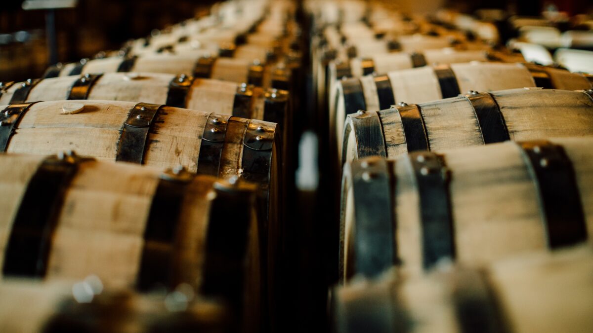 barrels aging