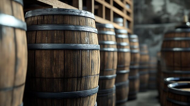 Oak Barrels