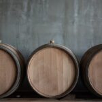 Wine barrels