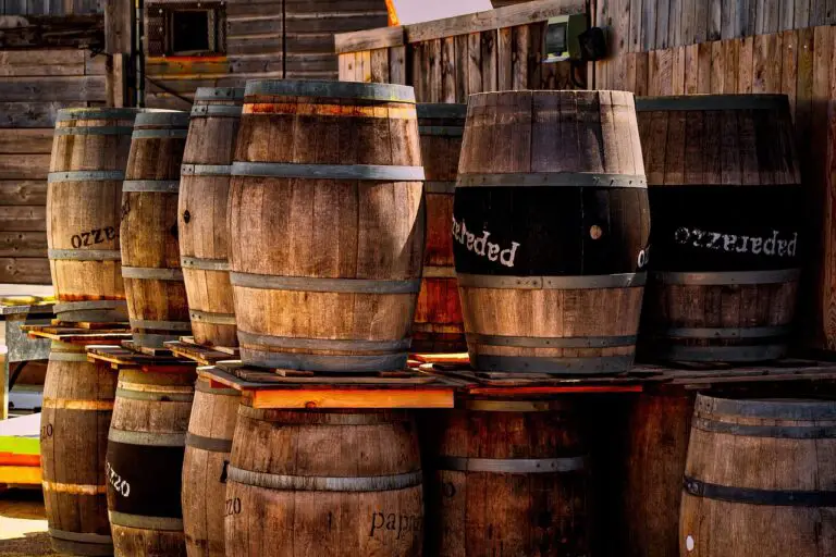 Repurposed Bourbon Barrels